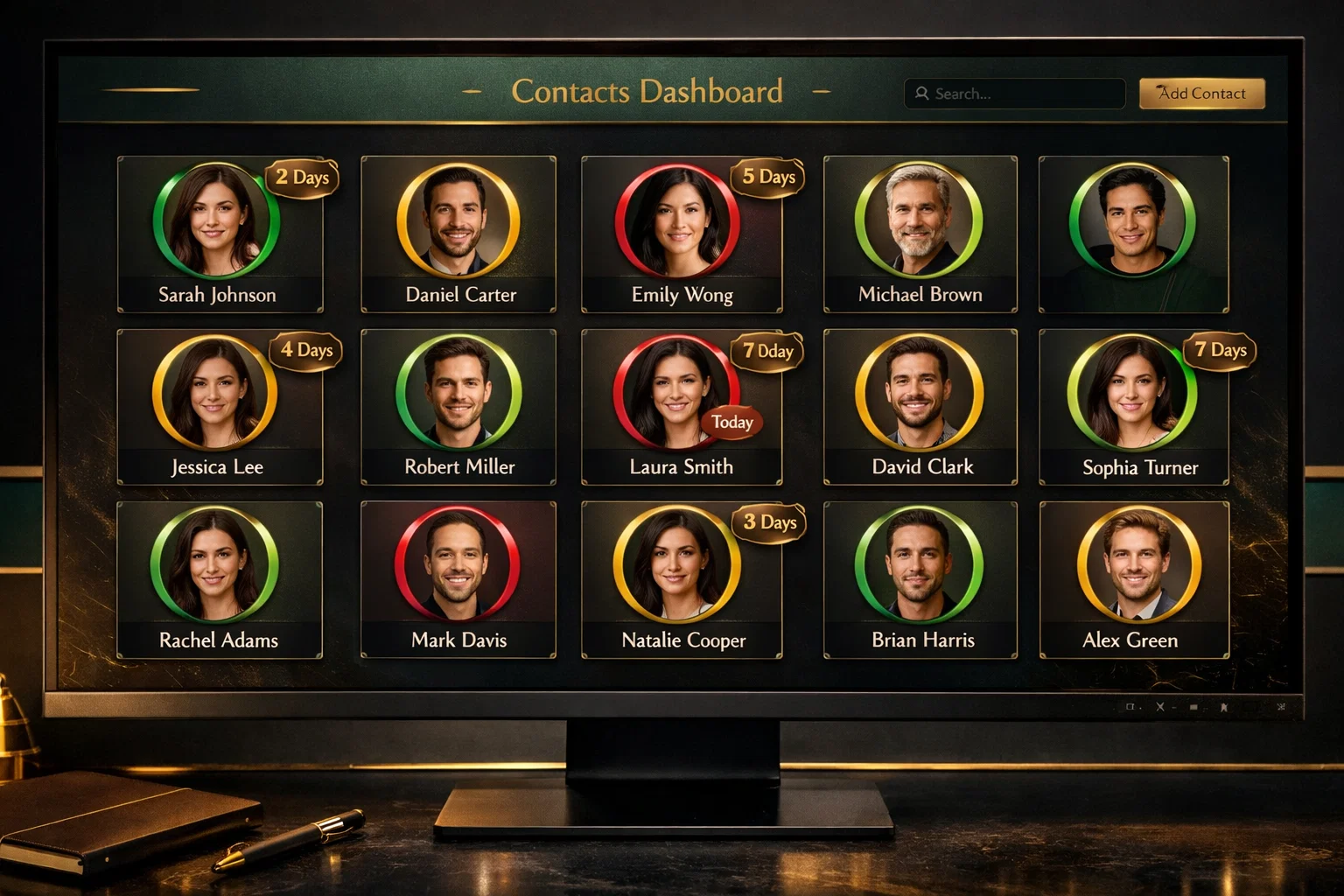 Contacts Dashboard